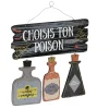 Suspension bois déco Halloween Choisis ton poison < Gifi Online