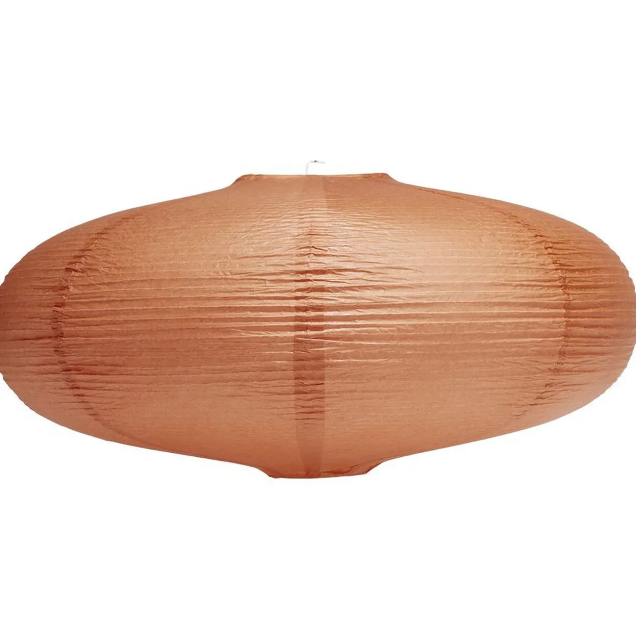 Suspension boule chinoise papier orange - Ø50xH23cm