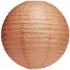 Suspension boule chinoise papier orange - Ø30xH28cm < Gifi Discount
