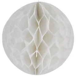 Suspension boule en papier blanc < Gifi Online