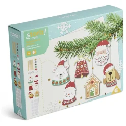 Suspension de Noël à confectionner x6