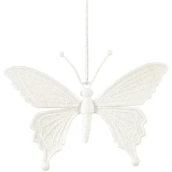 Suspension de Noël forme Papillon pailletté < Gifi