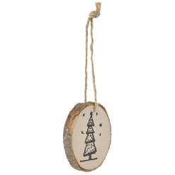 Suspension de Noël mini rondin de bois < Gifi Sale