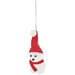 Suspension de Noël ourson blanc et rouge x2 < Gifi Sale