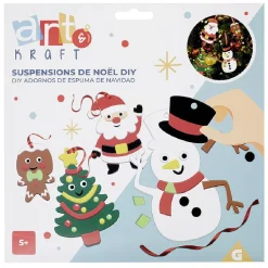Suspension de Noël personnages DIY en mousse < Gifi Sale