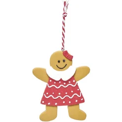 Suspension de Noël petit bonhomme pain d'épice H12,5 cm < Gifi New