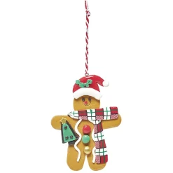 Suspension de Noël petit bonhomme pain d'épice H12,5 cm < Gifi New