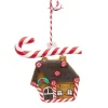 Suspension de Noël sucre d'orge maison imitation pain d'épice < Gifi Outlet