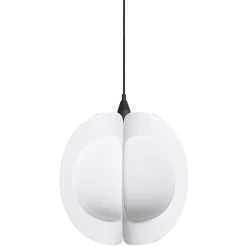 Suspension design origami blanc Ø38xH35cm