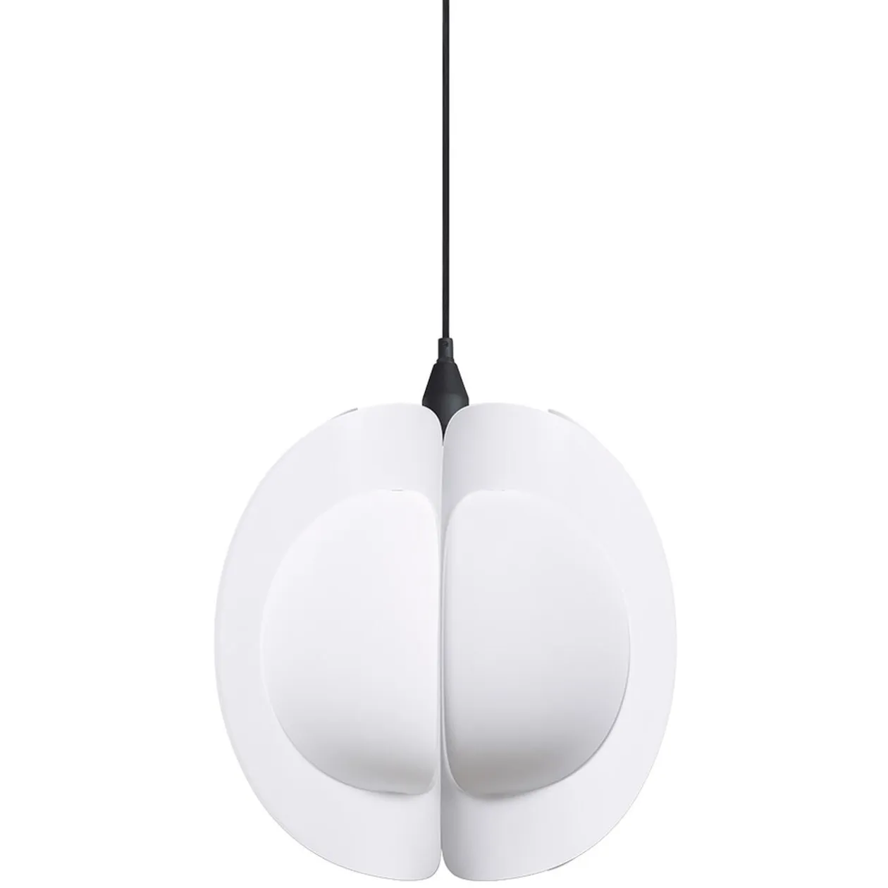 Suspension design origami blanc Ø38xH35cm