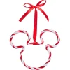 Suspension Disney forme tête Mickey rouge et blanc 12xH10cm < Gifi Discount