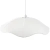 Suspension double polyester et métal blanc Ø80xH16cm < Gifi Outlet
