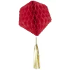 Suspension en papier rose de forme géométrique x 3 < Gifi Clearance