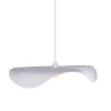 Suspension luminaire en papier maché ondulé et métal Ø52cm < Gifi Discount