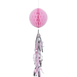 Suspension nid d'abeille rose < Gifi Discount