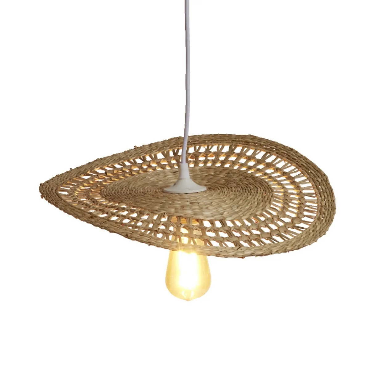Suspension ondine jacinthe d'eau naturel Ø38cm < Gifi Hot