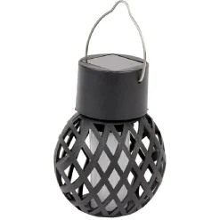 Suspension solaire effet flamme Ø7,5xH9,5cm < Gifi Online