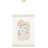Tableau décoratif toile à suspendre 30x40cm (3 modèles) < Gifi Best