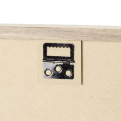 Tableau en bois motif contemporain 3D noir 50x70cm < Gifi Outlet