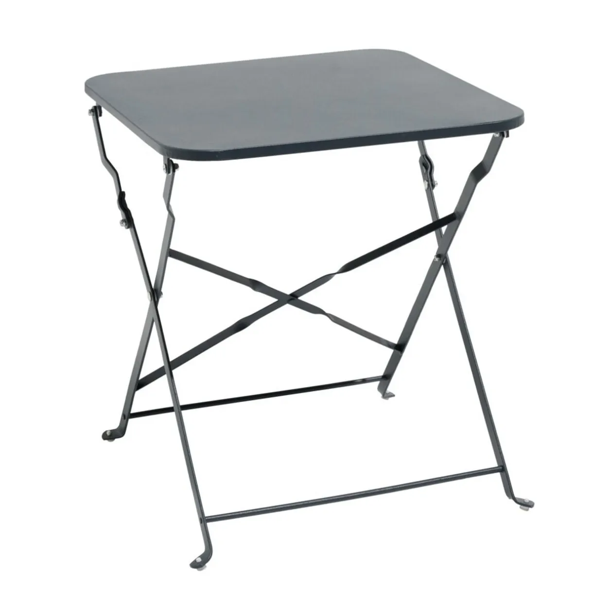 Table basse de jardin Boston carrée métal noir < Gifi Discount