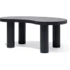 Table basse Pachi noir - L100xP50xH40 cm < Gifi Outlet