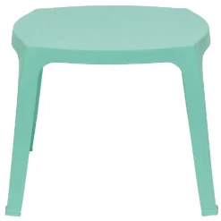 Table de jardin enfant bleu 56x51xH45cm < Gifi