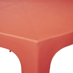 Table de jardin enfant plastique Viva rose 56x51xH45cm