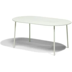 Table de jardin 6 personnes Faro métal vert 160x90xH74cm