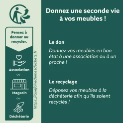 Table pliable en bois à planter < Gifi New