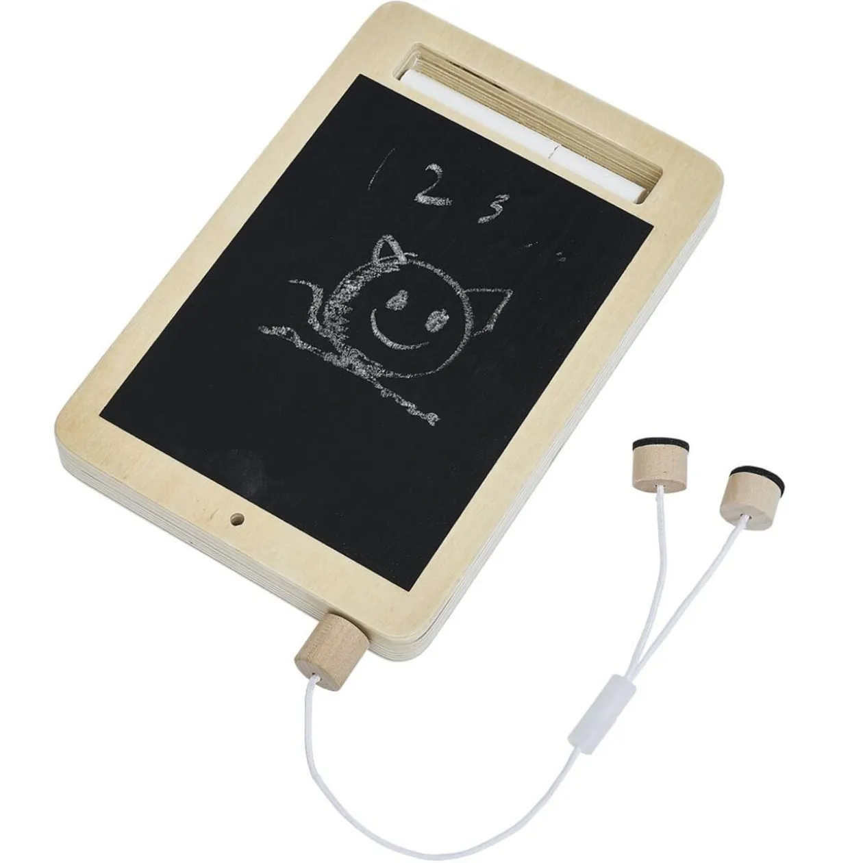 Tablette ardoise en bois