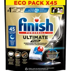 Tablette lave-vaisselle Finish Powerball Ultimate Plus 45 capsules < Gifi Clearance