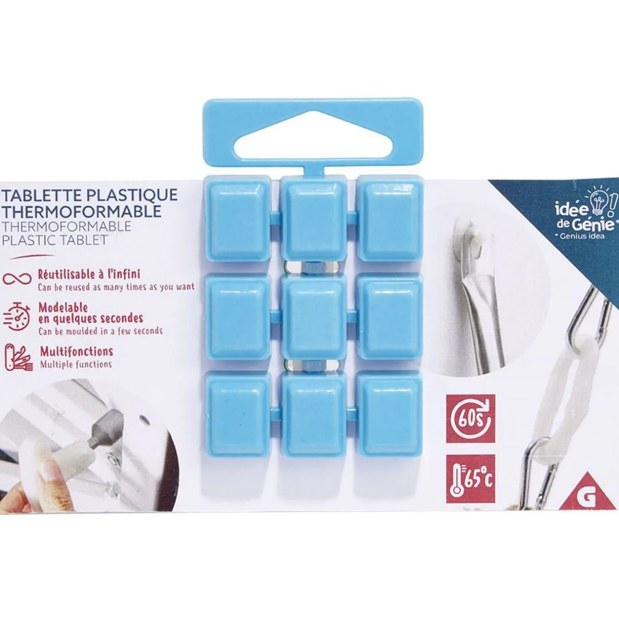 Tablette plastique thermoformable x9 < Gifi Clearance