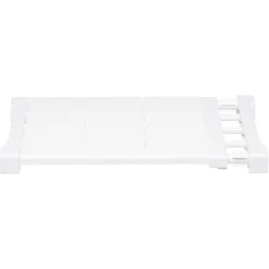 Étagère amovible extensible blanche 38/55 cm