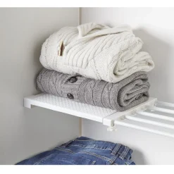Étagère amovible extensible blanche 38/55 cm