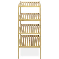 Étagère bambou 4 niveaux < Gifi Hot