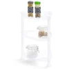 Étagère d'angle à poser 3 niveaux plastique transparent 28x20xH.33,5cm < Gifi Discount