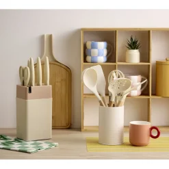 Étagère de cuisine en bambou 10 compartiments ouverts 45x9xH60cm < Gifi Best