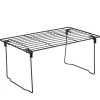Étagère de cuisine pliable métal noir 40x18xH23cm < Gifi Sale