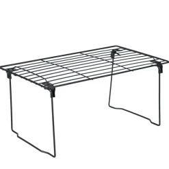 Étagère de cuisine pliable métal noir 40x18xH23cm < Gifi Sale