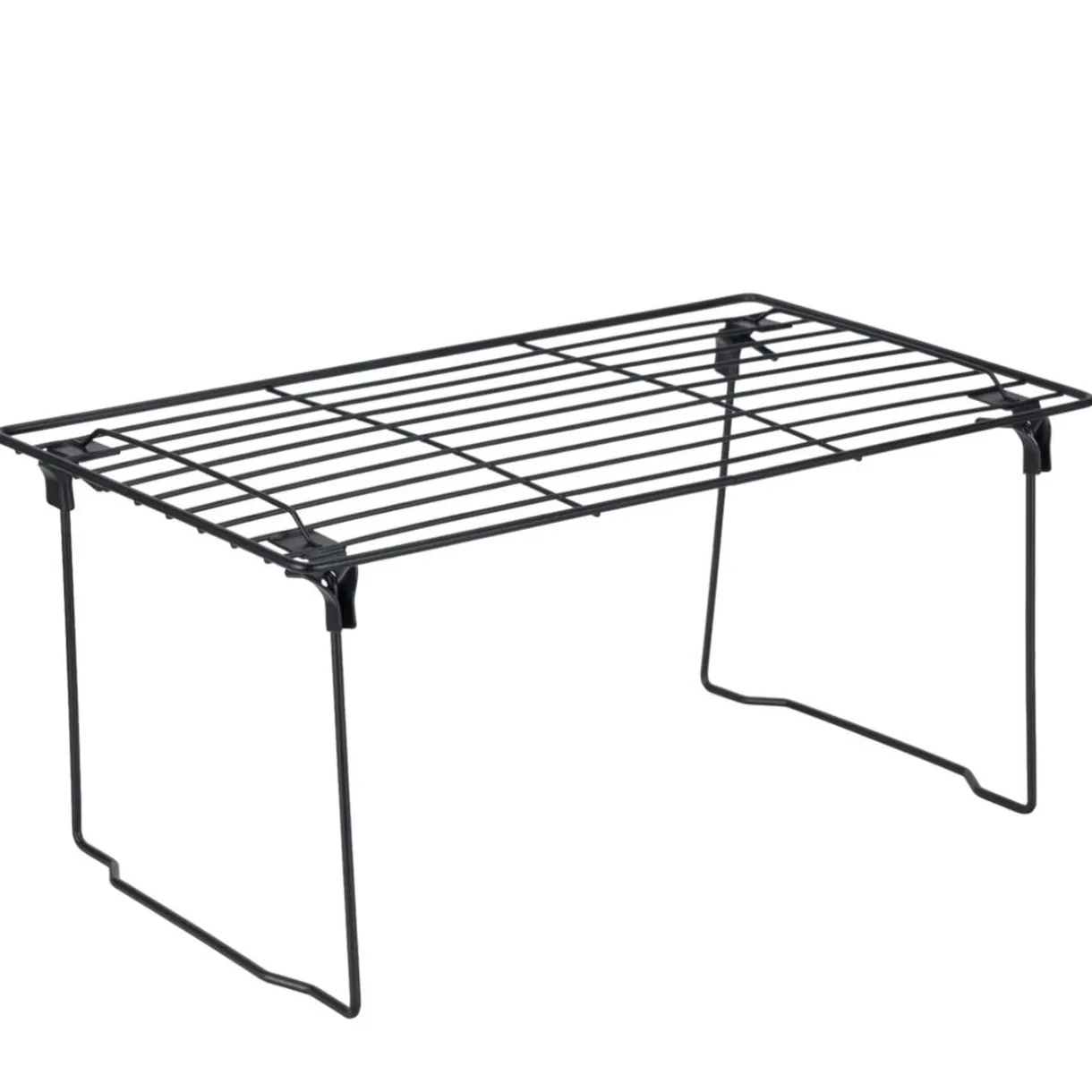 Étagère de cuisine pliable métal noir 40x18xH23cm < Gifi Sale