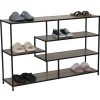Étagère en bois 5 niveaux Luffi effet stratifié 116x30xH76cm < Gifi Outlet