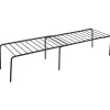 Étagère extensible en métal noir 43à69x20xH14,5cm < Gifi New