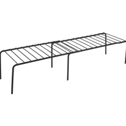 Étagère extensible en métal noir 43à69x20xH14,5cm < Gifi New