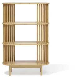 Étagère Gaïa bambou naturel - L80xP30xH120cm < Gifi Online