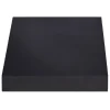 Étagère murale carrée bois noir < Gifi Sale