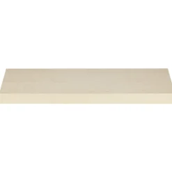 Étagère murale rectangulaire bois beige