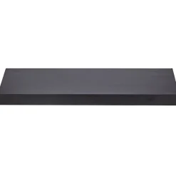 Étagère murale rectangulaire bois noir
