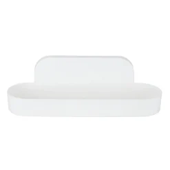 Étagère plastique avec ventouse L28cm (2 modèles)