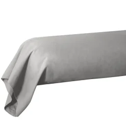 Taie de traversin 85x185cm 100% coton gris clair < Gifi Sale