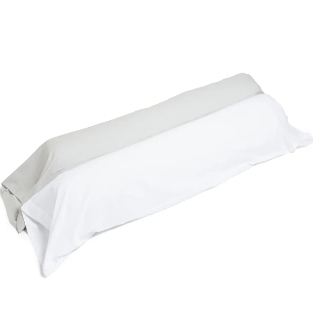 Taie de traversin 85x185cm polycoton gris < Gifi Sale
